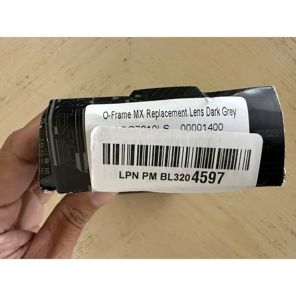 Oakley Mx Accessory Replacement Lens, Dark Grey, One Size